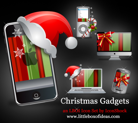 christmas-gadgets-a-premium-free-icon-set